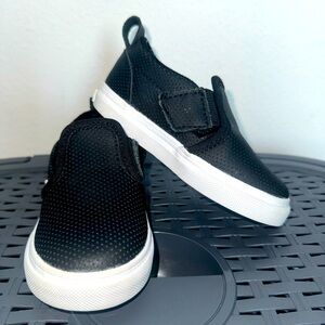 Like new toddler Vans slip ons.